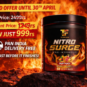 TELENFUSION “NITRO SURGE “ PREWORKOUT