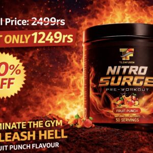 TELENFUSION “NITRO SURGE “ PREWORKOUT