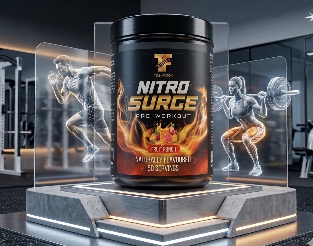 TELENFUSION “NITRO SURGE “ PREWORKOUT - Image 2